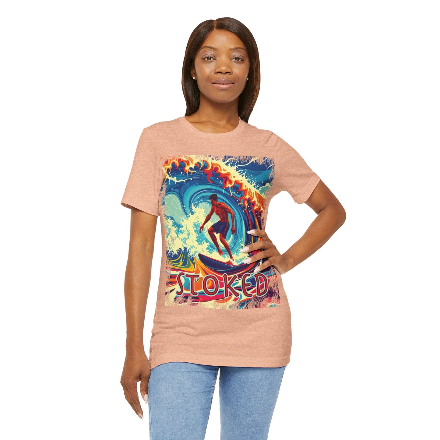 Psychedelic Surfer Tee