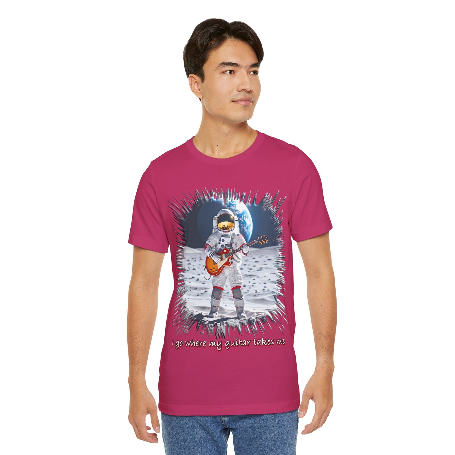 Astronaut Guitar Tee