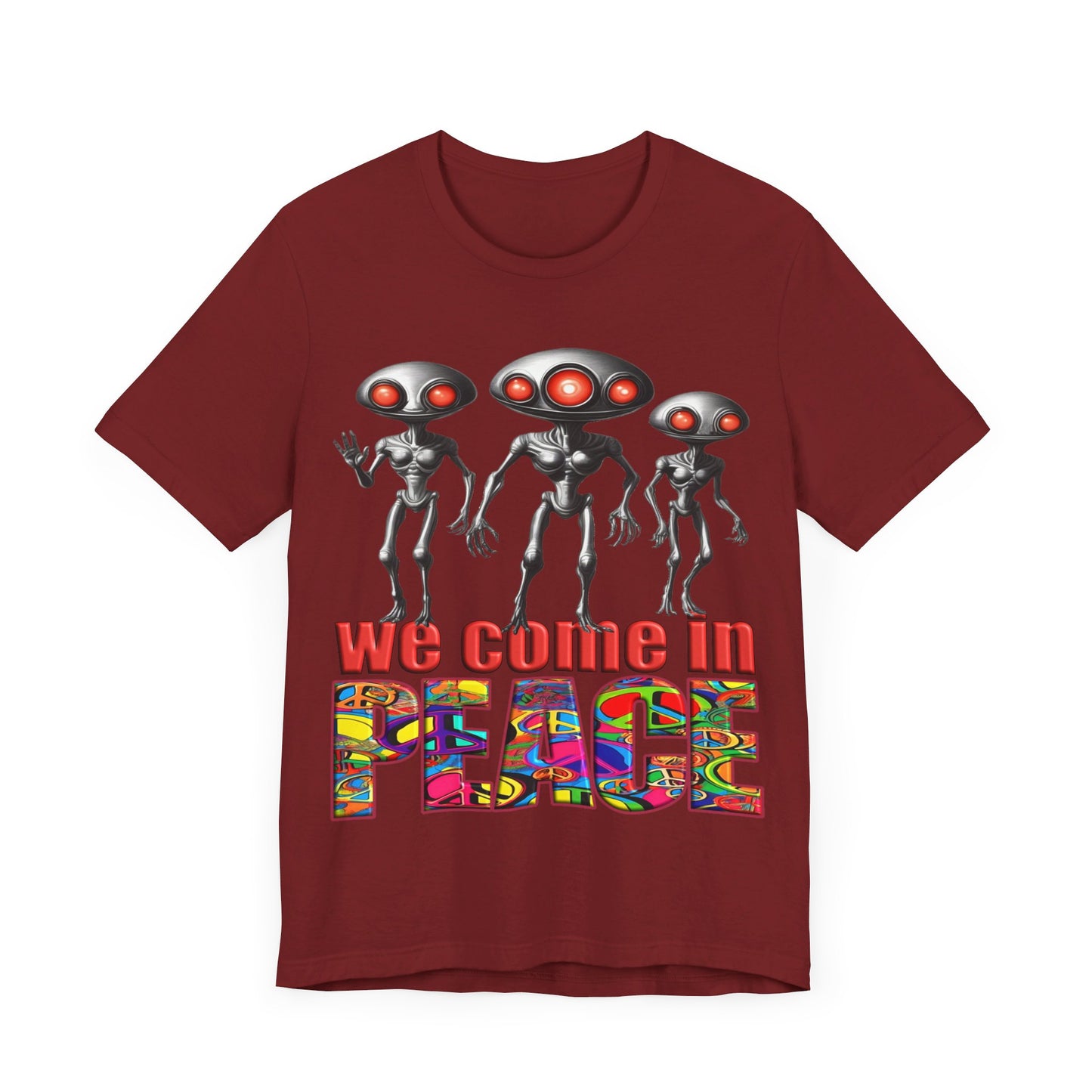 Aliens Come in Peace Tee