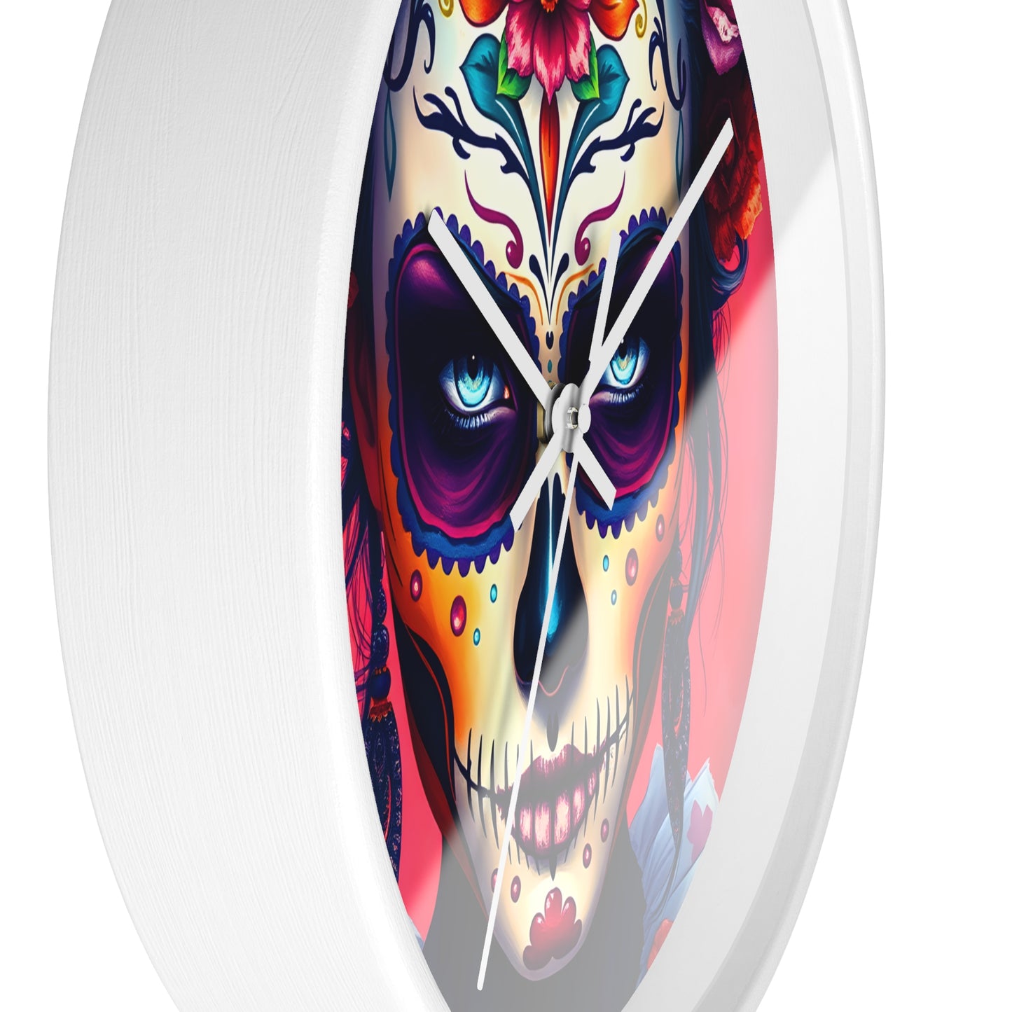 Day of the Dead Wall Clock