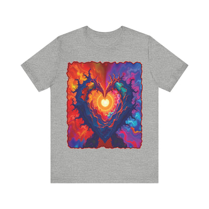 Colorful Heart Tee