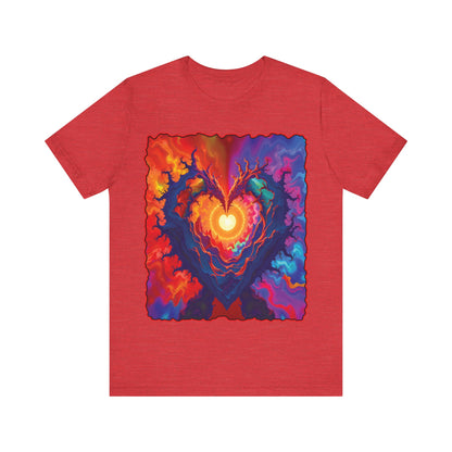 Colorful Heart Tee