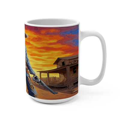 Skeleton Cowboy Mug 15oz