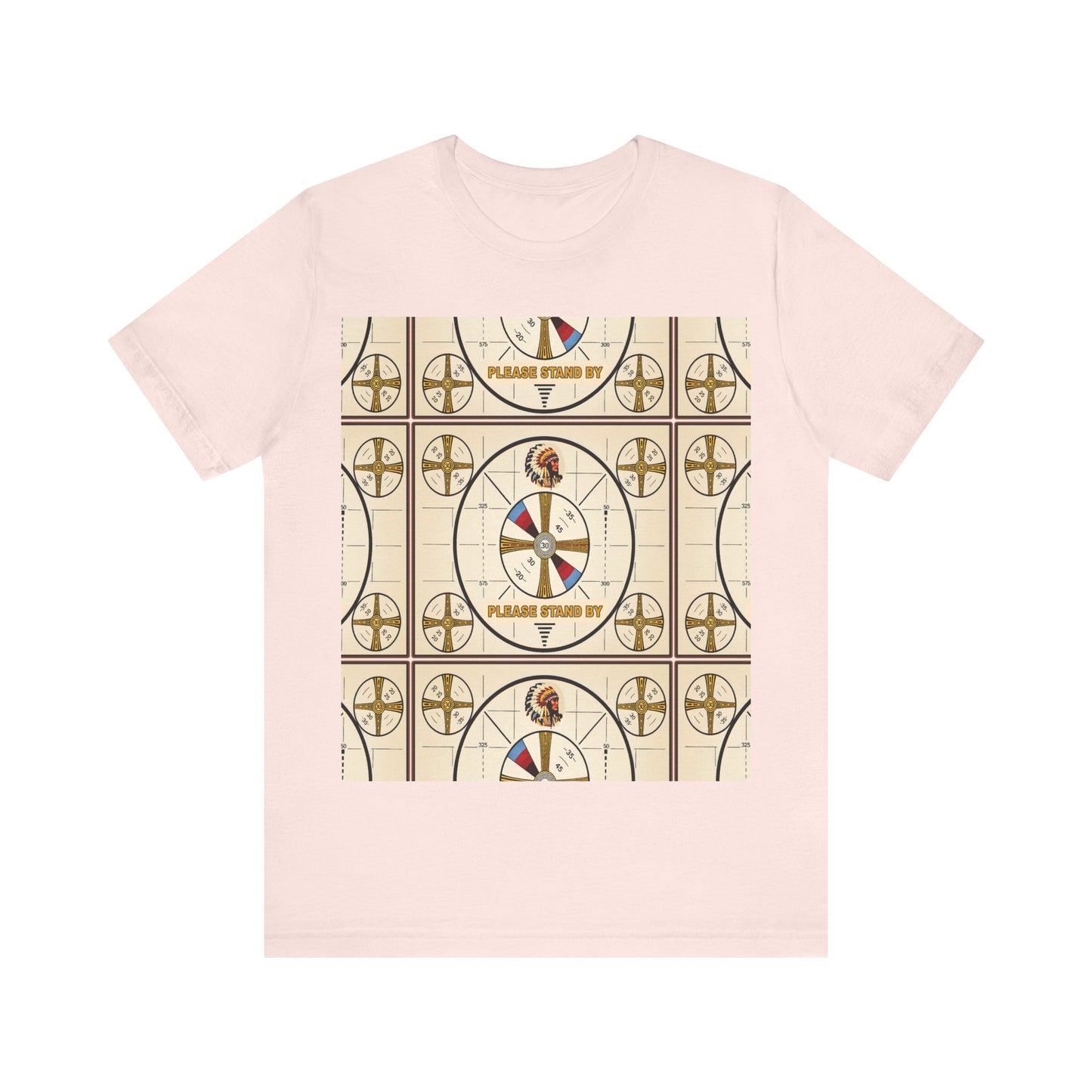 Retro TV Test Pattern Tee