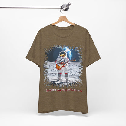Astronaut Guitar Tee