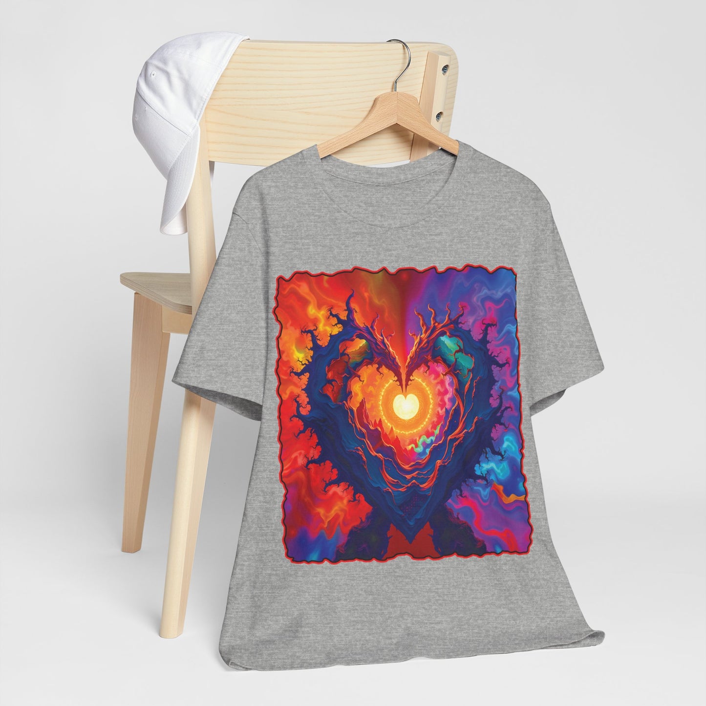 Colorful Heart Tee