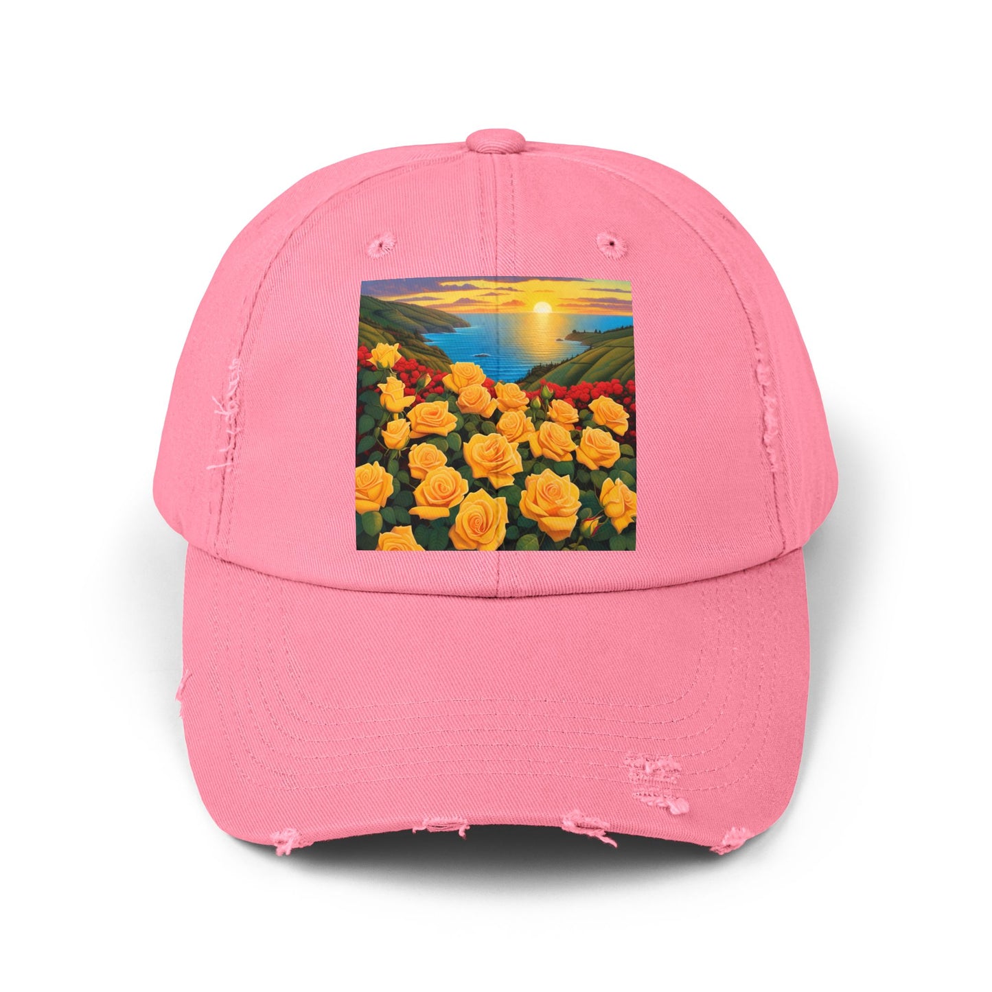 Yellow Rose Cap