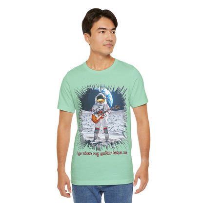 Astronaut Guitar Tee