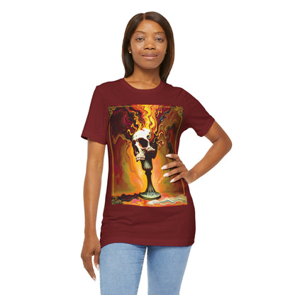 Colorful Exploding Skull Tee