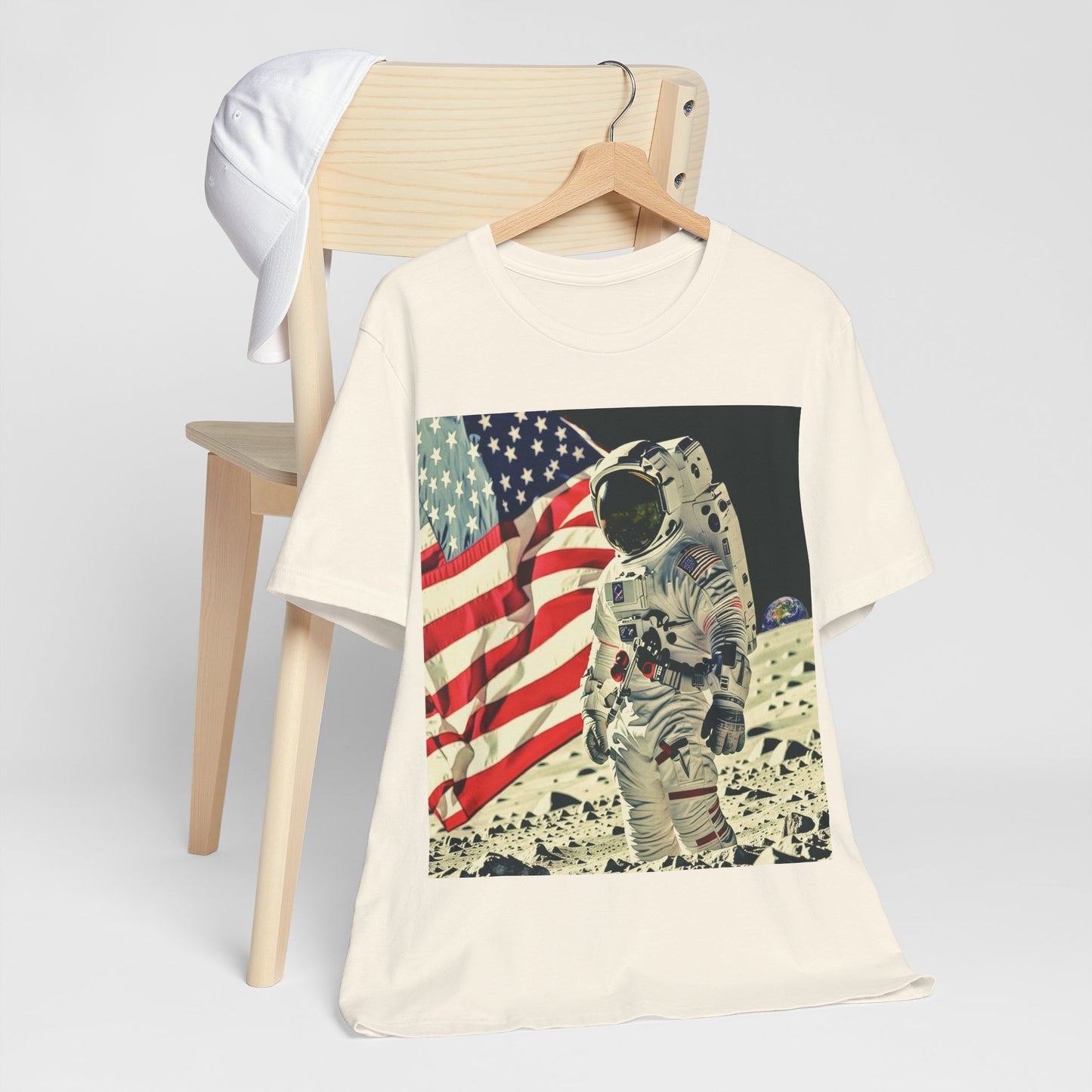 Astronaut On Moon Tee