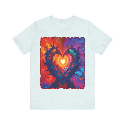 Colorful Heart Tee