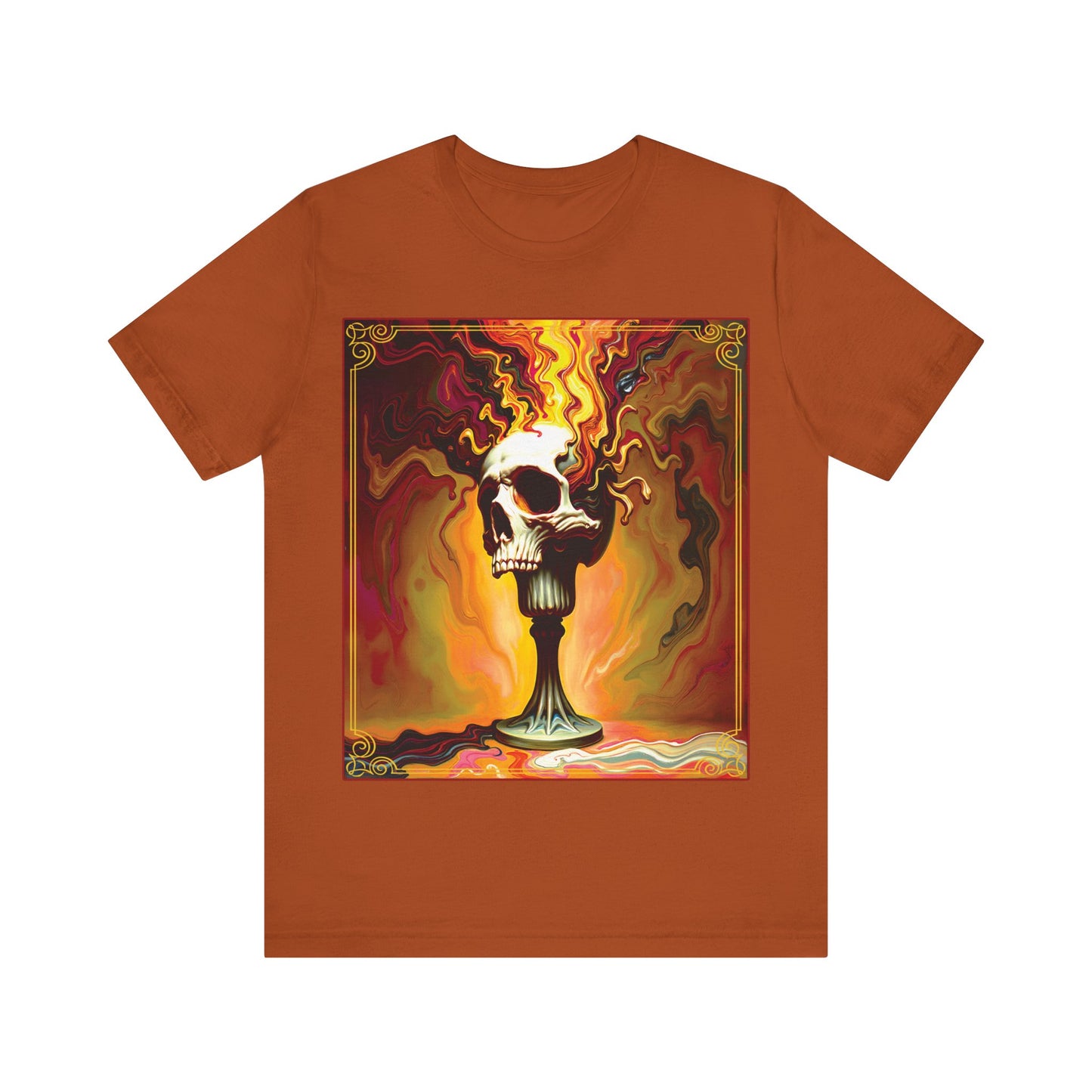 Colorful Exploding Skull Tee