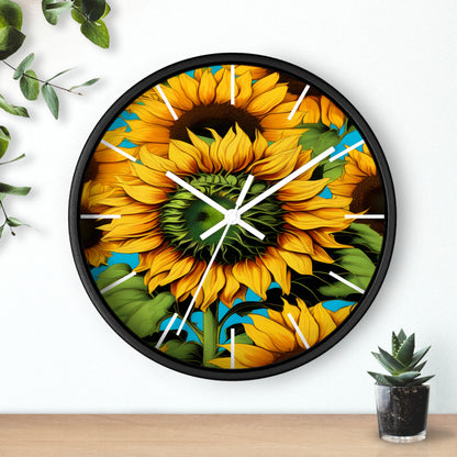 Sunflower Wall Clock