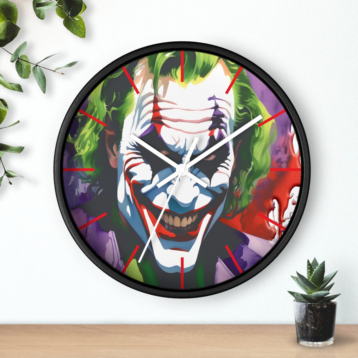 Joker Man Wall Clock