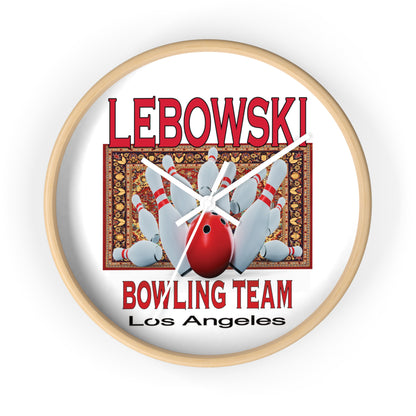 Lebowski Bowling Wall Clock