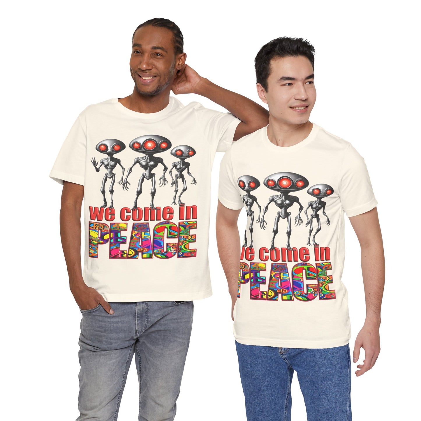 Aliens Come in Peace Tee