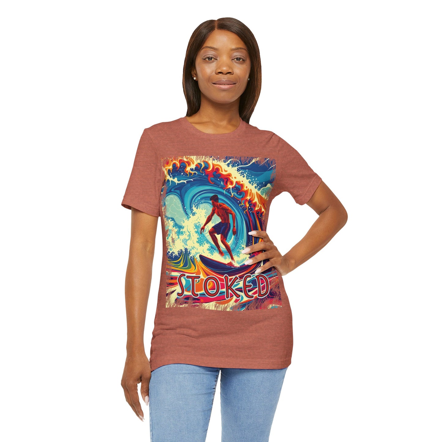 Psychedelic Surfer Tee
