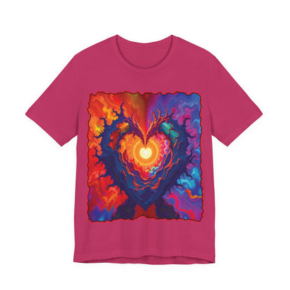 Colorful Heart Tee