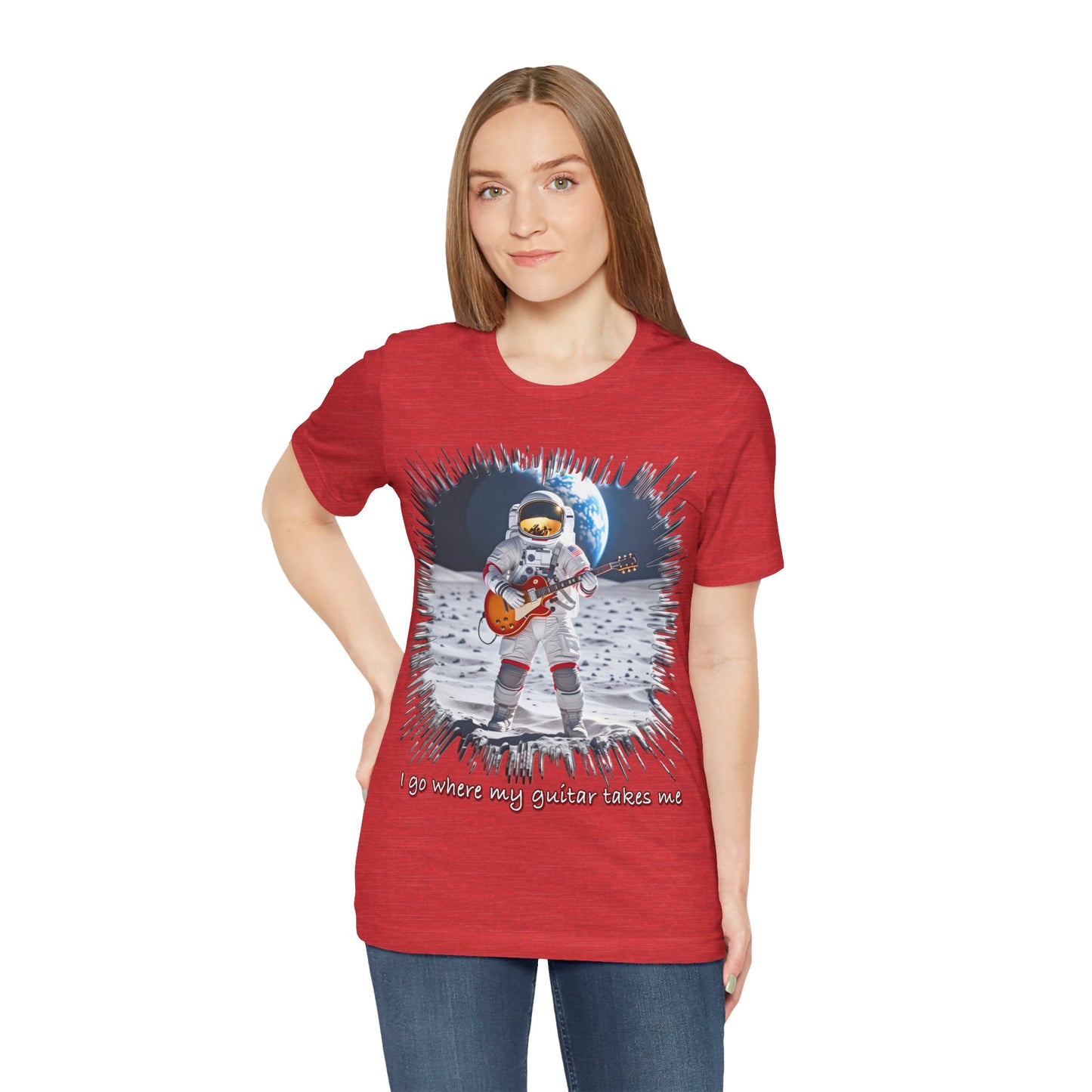 Astronaut Guitar Tee