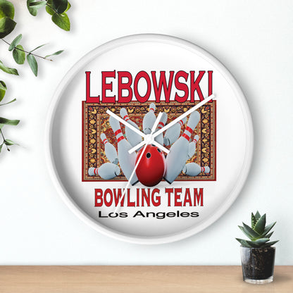 Lebowski Bowling Wall Clock