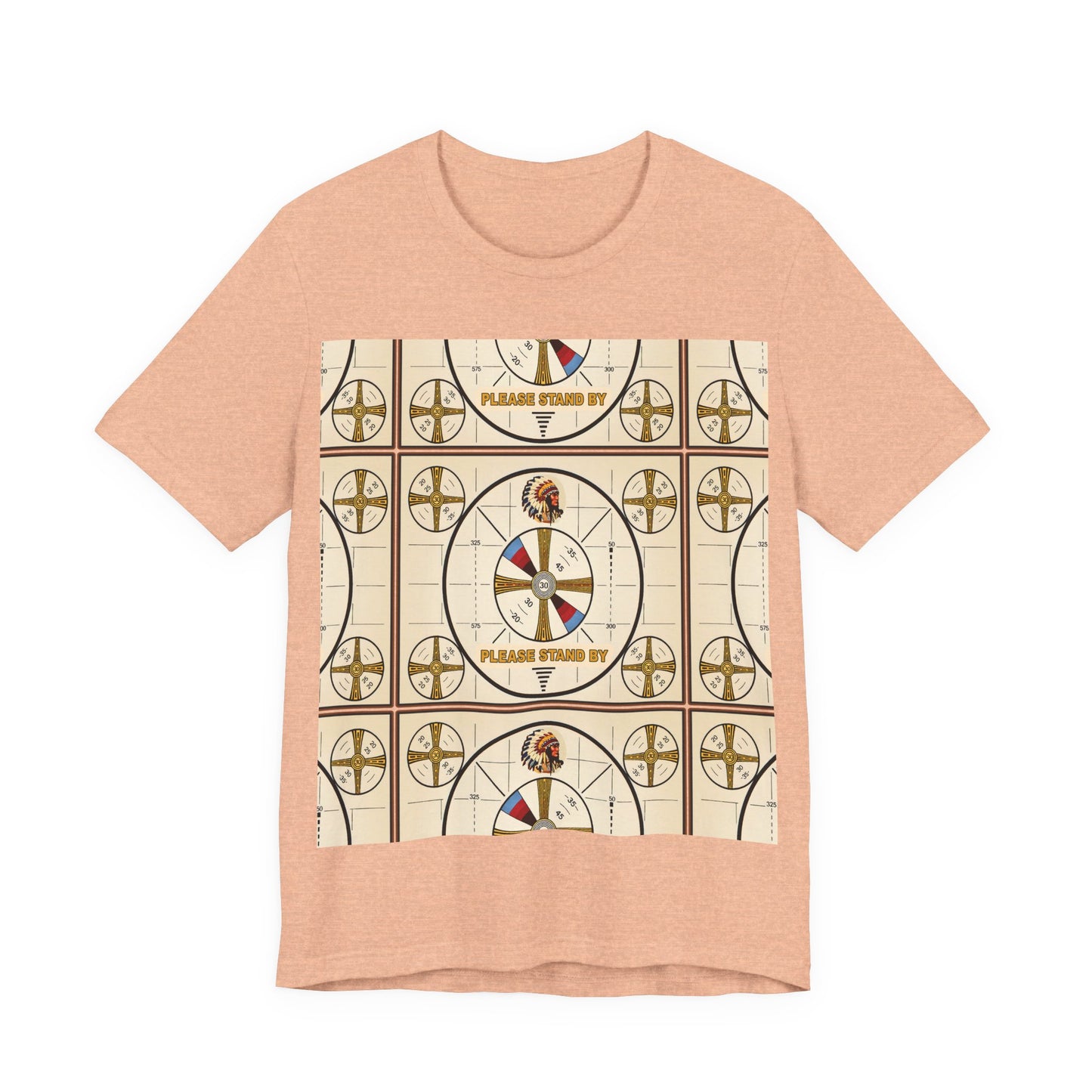 Retro TV Test Pattern Tee