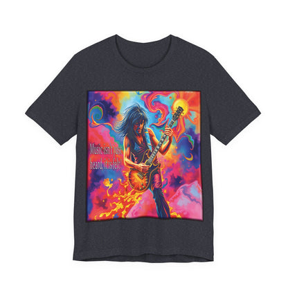 Guitarist Psychedelic Tee