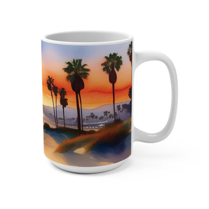 Sun Beach Mug 15oz