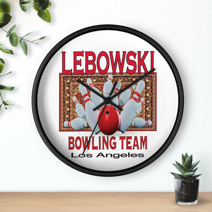 Lebowski Bowling Wall Clock