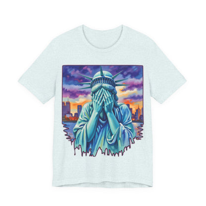 Lady Liberty Crying Tee
