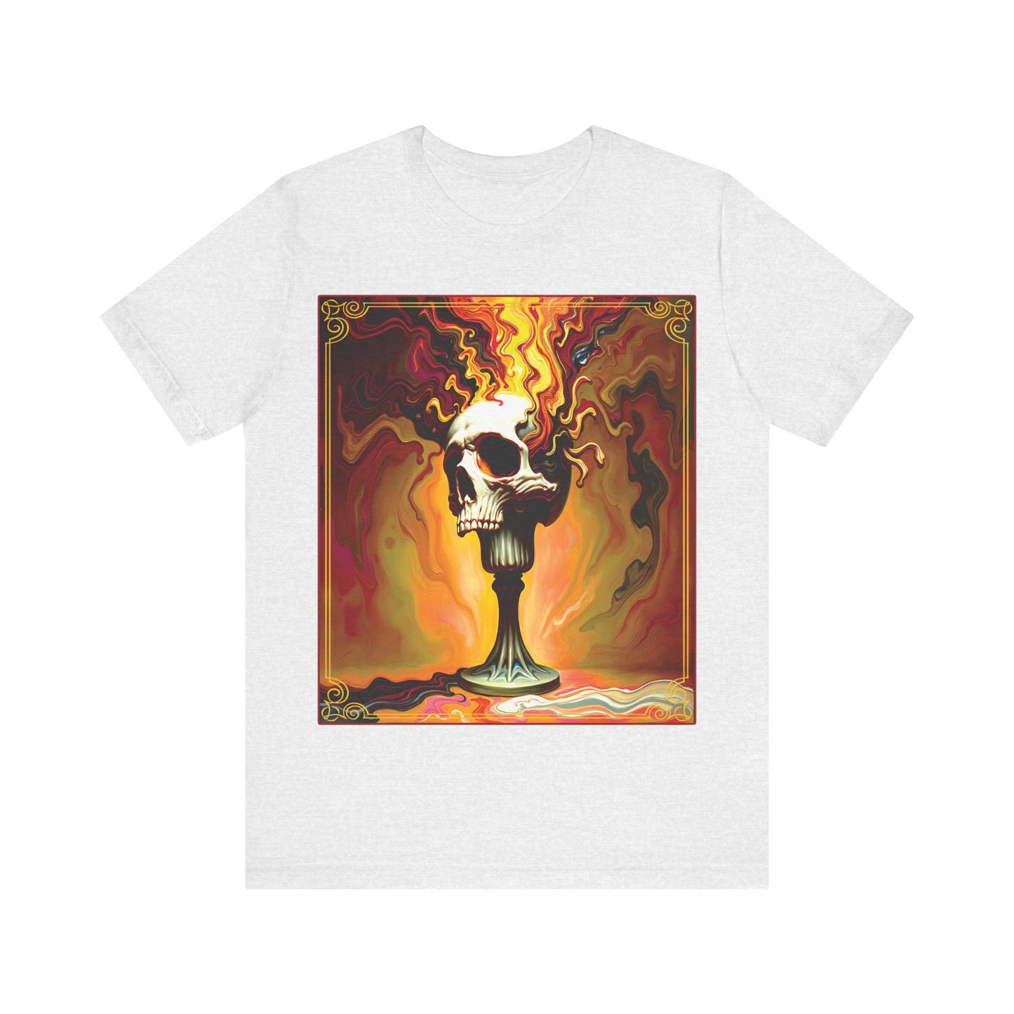 Colorful Exploding Skull Tee