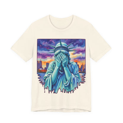Lady Liberty Crying Tee
