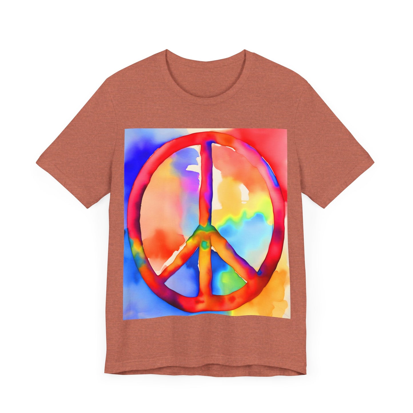 Peace Sign Vibrant Tee