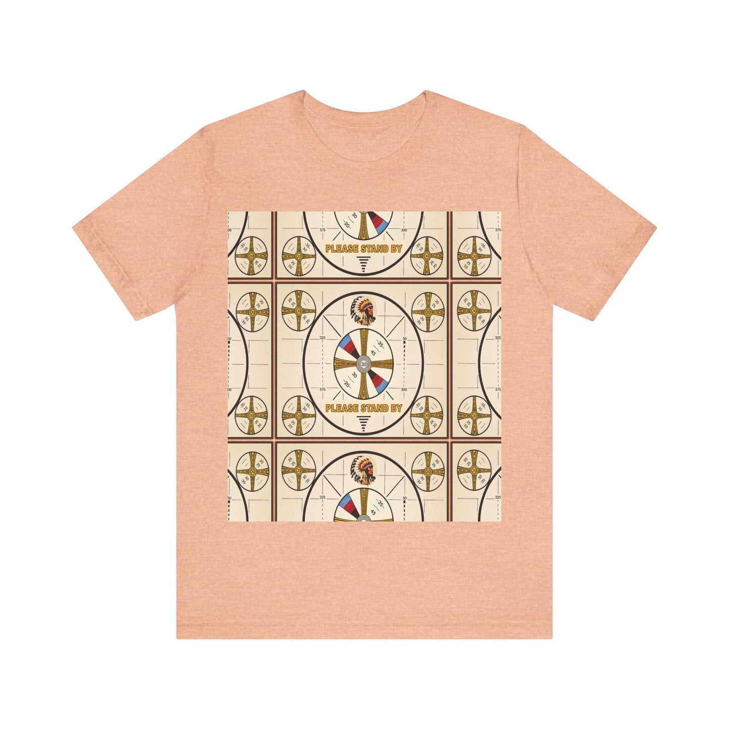 Retro TV Test Pattern Tee