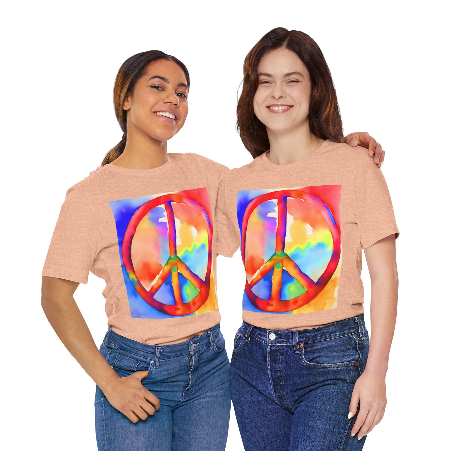 Peace Sign Vibrant Tee