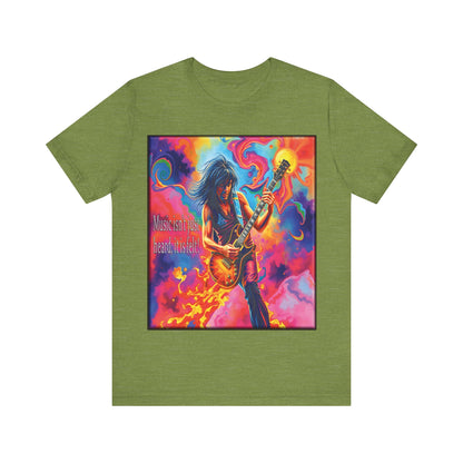Guitarist Psychedelic Tee