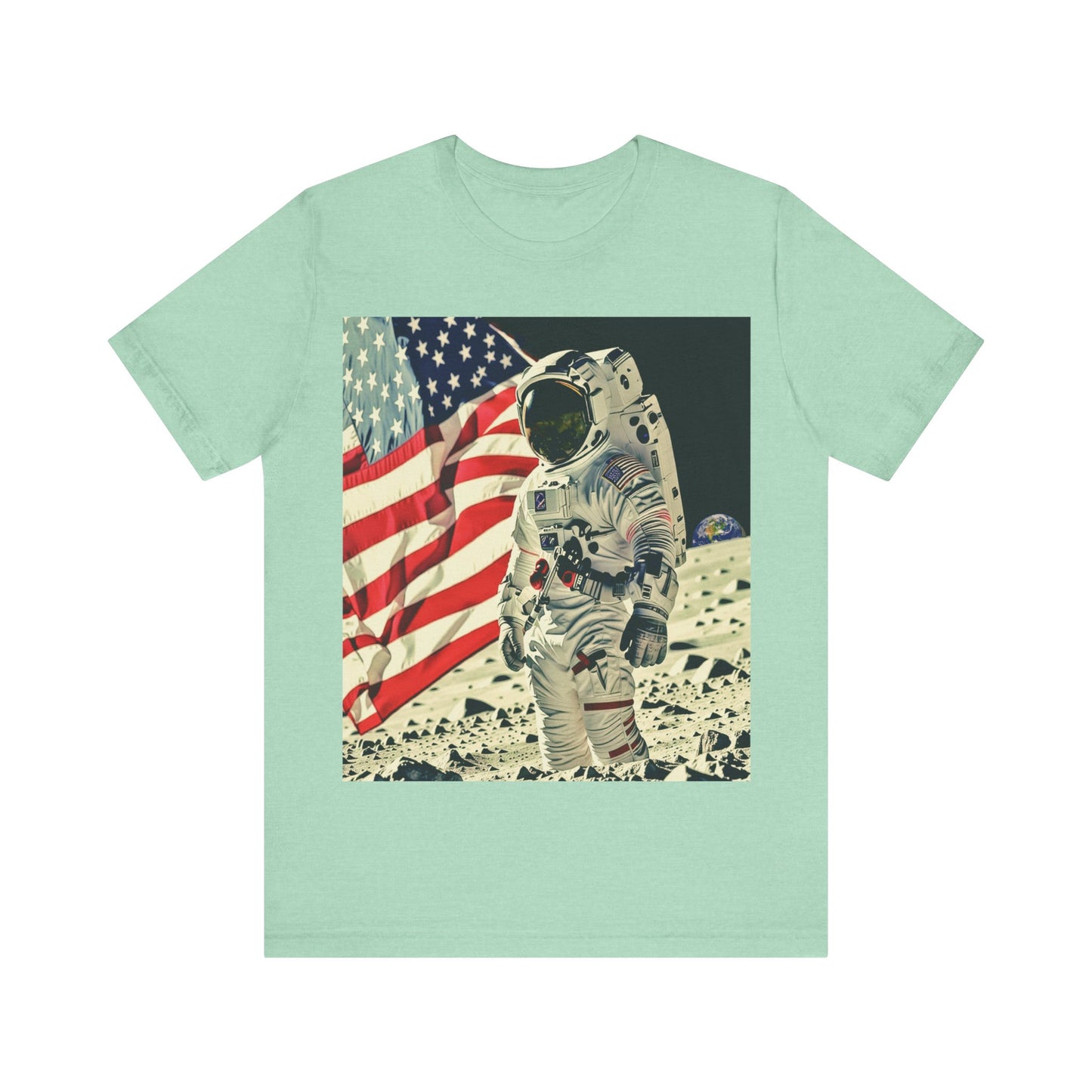 Astronaut On Moon Tee