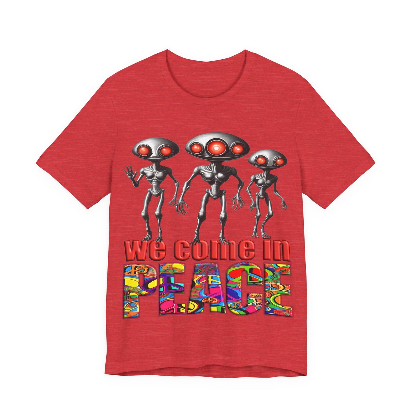Aliens Come in Peace Tee