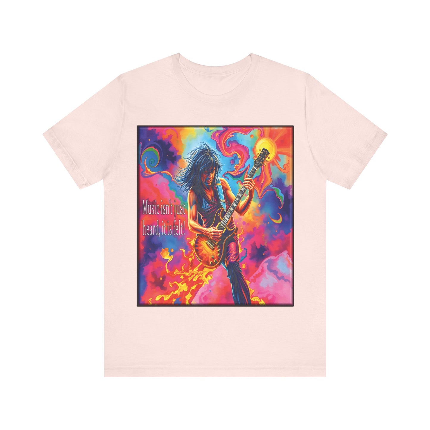 Guitarist Psychedelic Tee