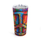 Peace Symbol Rainbow Tumbler