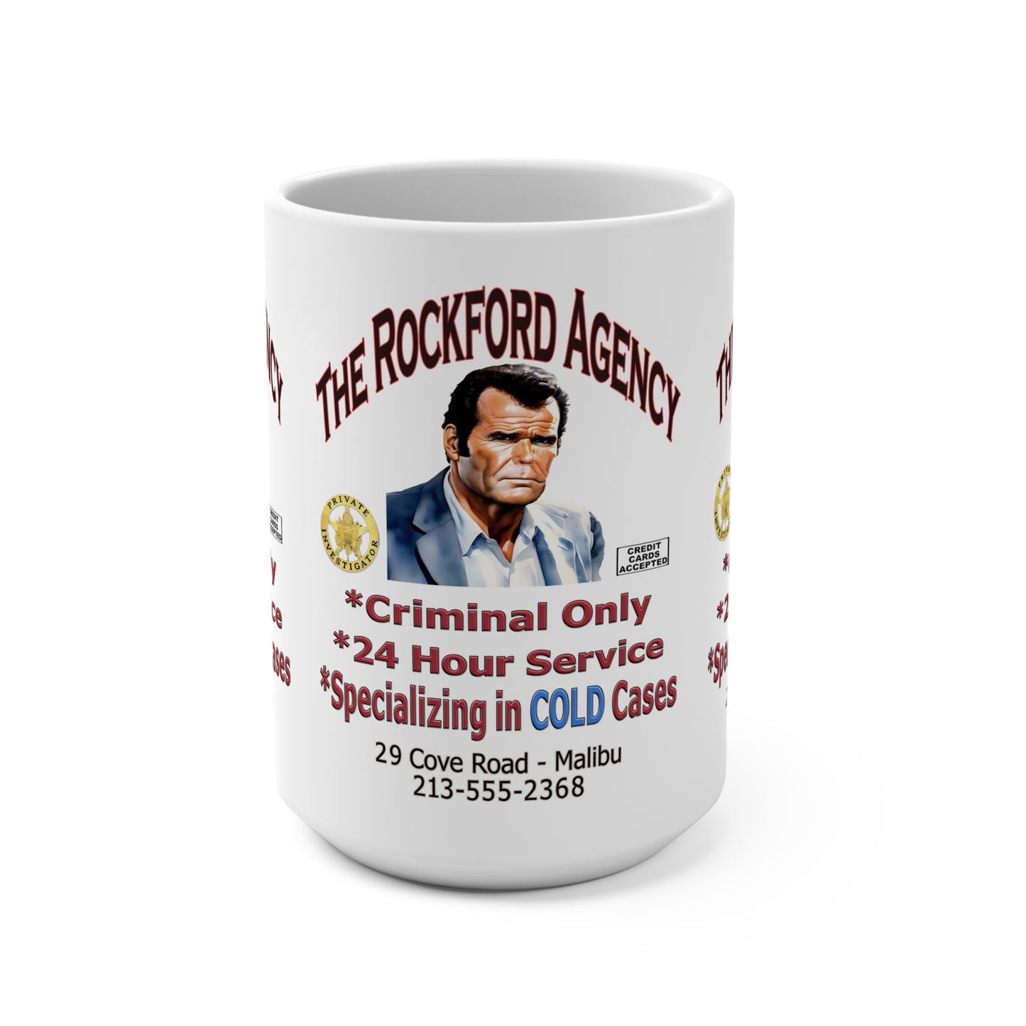 Rockford Files Mug 15oz