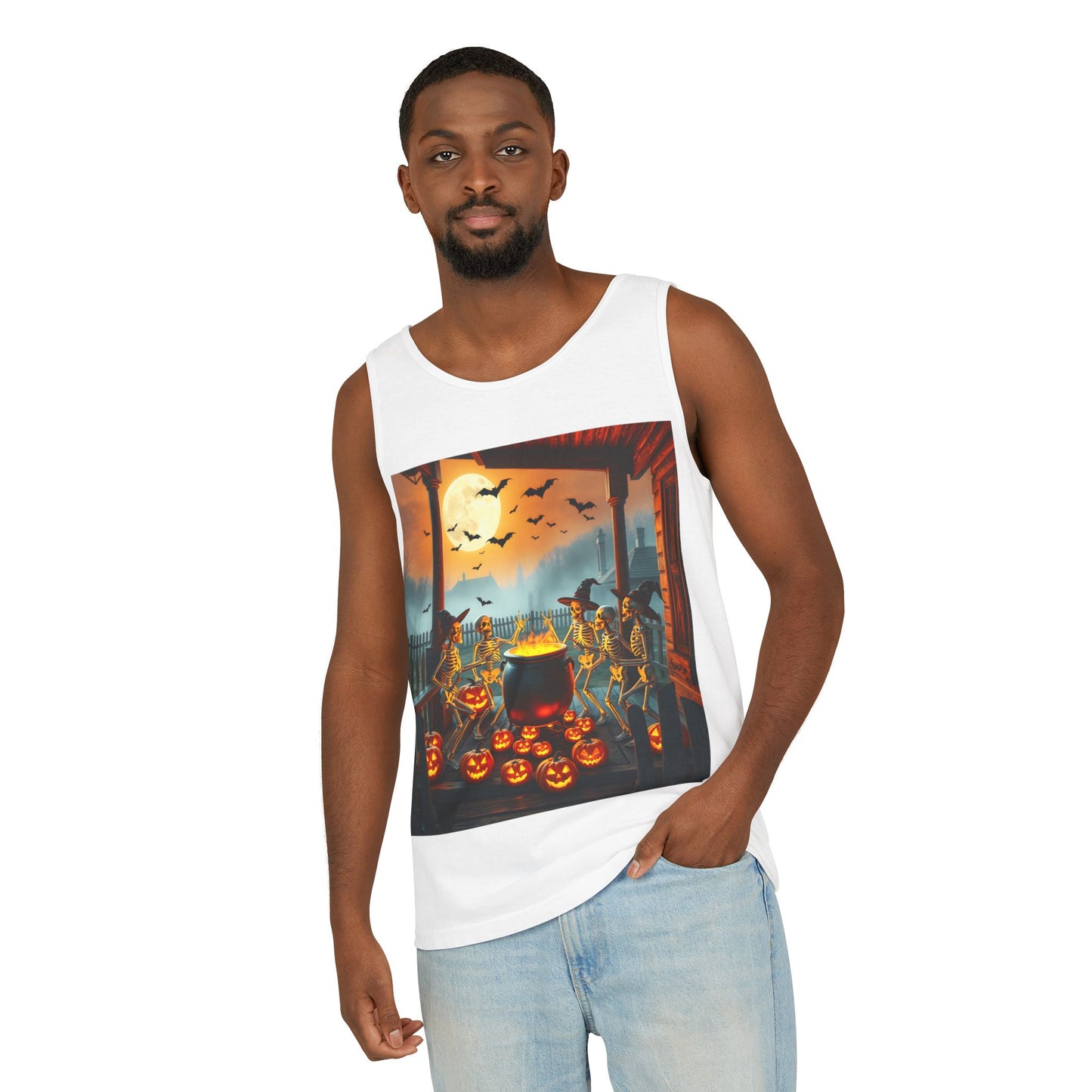 Spooky Halloween Tank Top