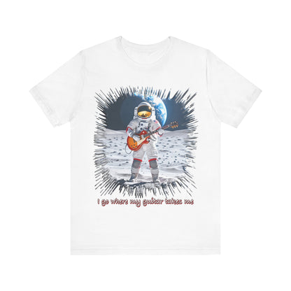 Astronaut Guitar Tee