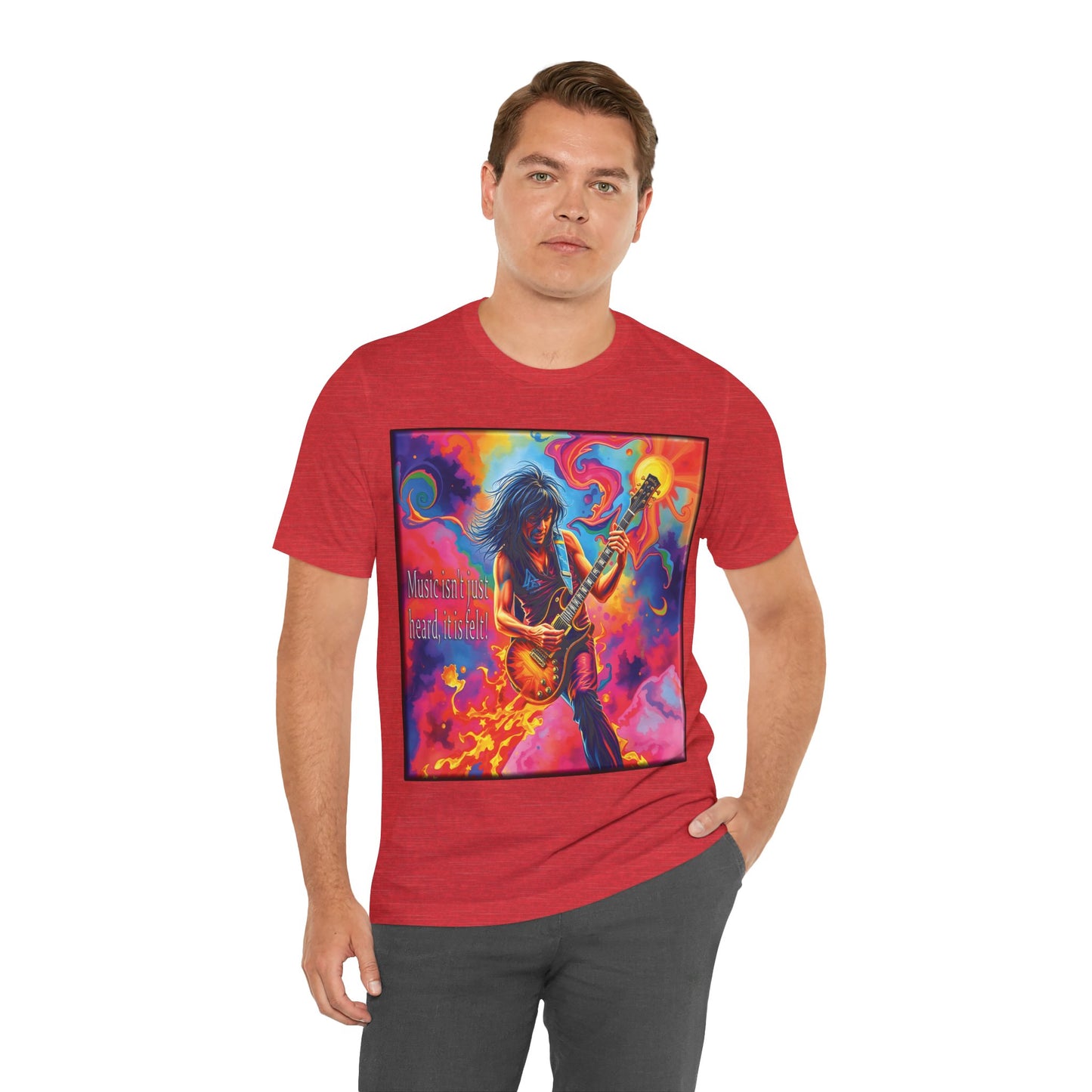 Guitarist Psychedelic Tee