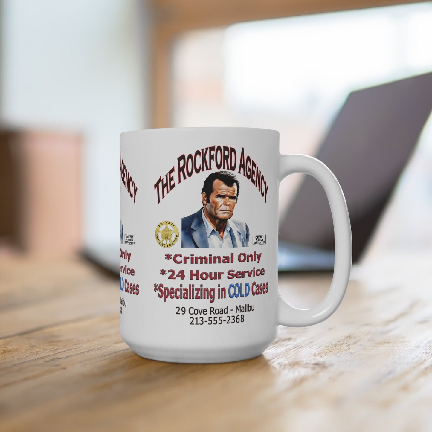 Rockford Files Mug 15oz