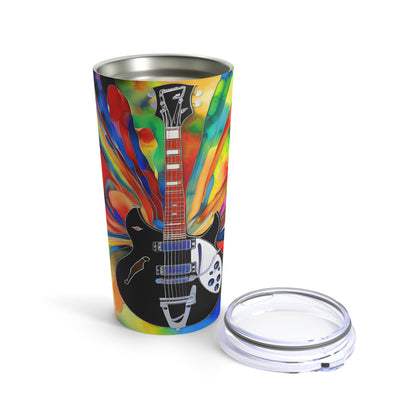 Guitar Psychedelic Tumbler