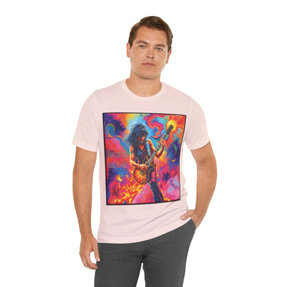 Guitarist Psychedelic Tee