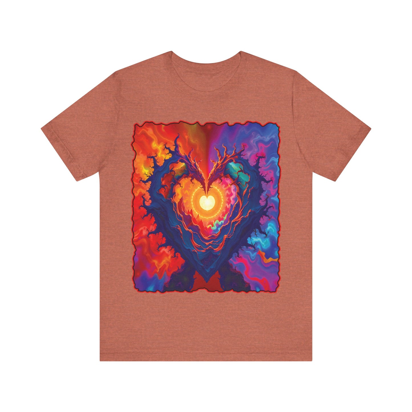 Colorful Heart Tee