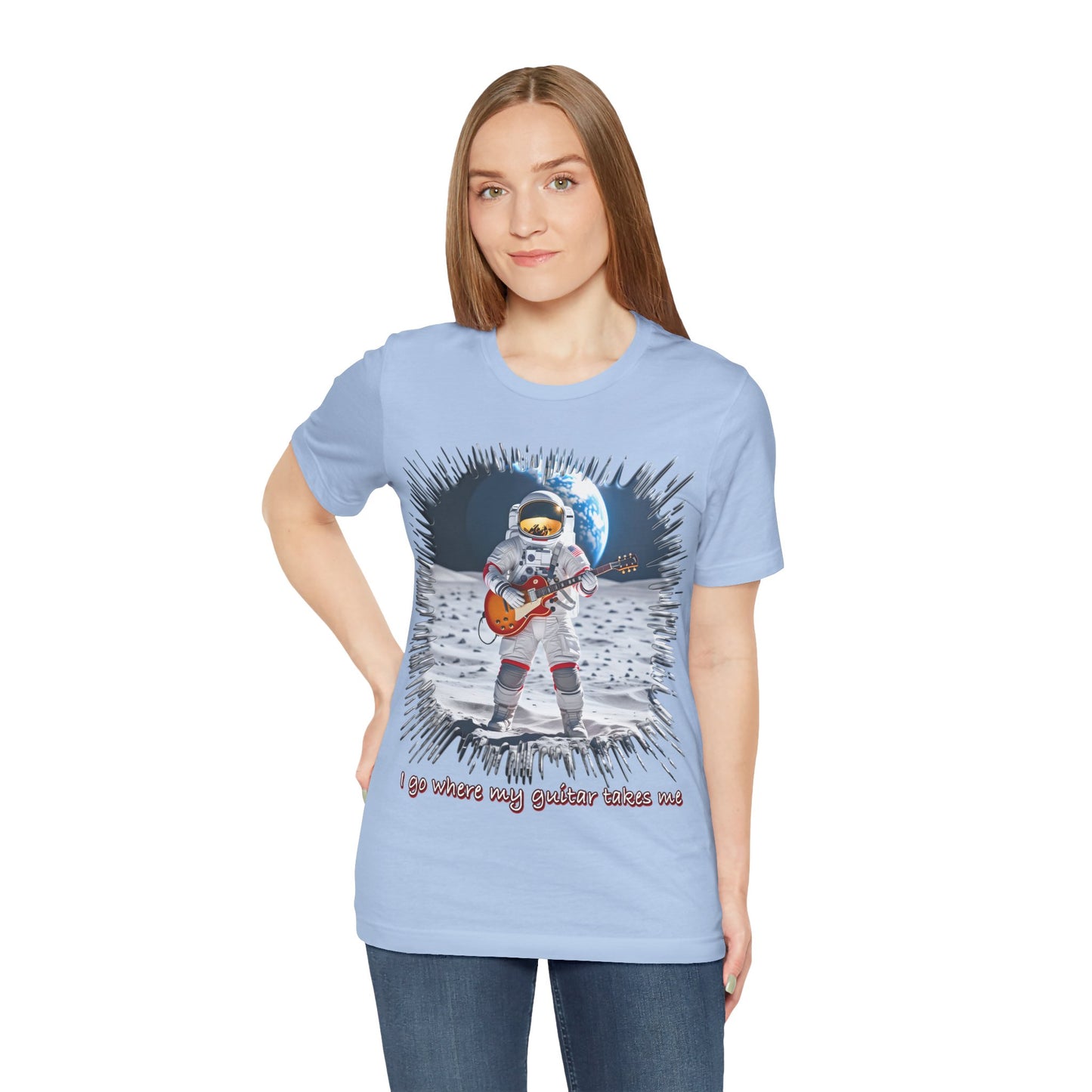 Astronaut Guitar Tee