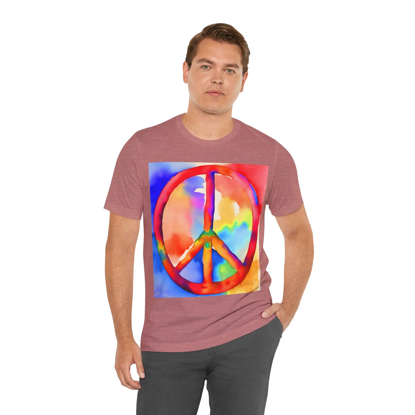 Peace Sign Vibrant Tee