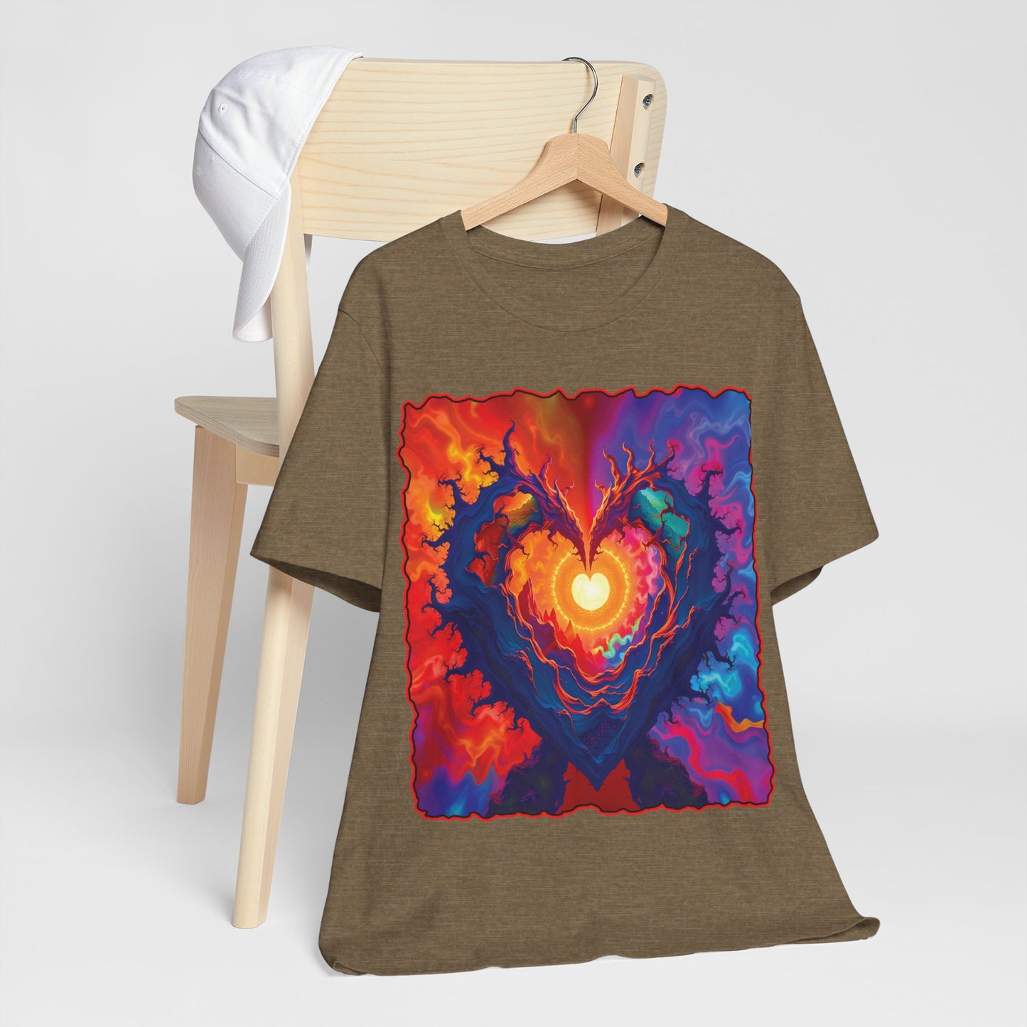 Colorful Heart Tee